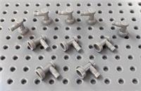 Lego Light Bluish Grey Tap Hose Nozzle (4599) *(Pack of 10) *NEW Marvel