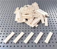 Lego White 1x4 Flat Tile (2431 /35371) *(Pack of 5) *NEW City Friends Minecraft