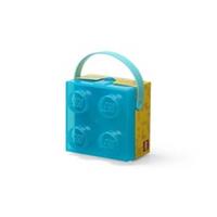 Lego Brick Container With Handle Four Transparent Genuine