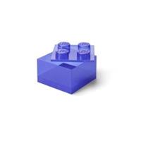 Lego Brick Container Four Transparent Purple Genuine Quality