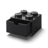 Lego Brick Container With Drawer Four Black Genuine Quality