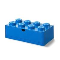 Lego Brick Container With Drawer Eight Blue Genuine Quality