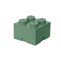 Lego Brick Container Four Olive Green Genuine Quality Best Top