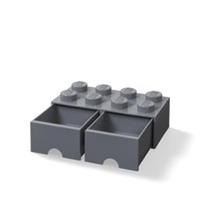 Lego Brick Container With Drawers Eight Grey Genuine Quality