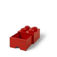 Lego Brick Container With Drawer Four Red Genuine Quality Best