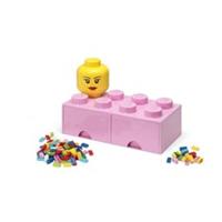 Lego Brick Container With Drawers Eight Pink Genuine Quality