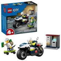Lego City 60455 Police Motorcycle Chase Genuine Quality Best Top