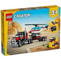 Lego Creator 31146 Truck With Platform & Helicopter Genuine