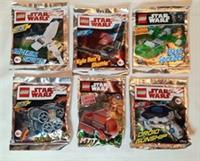 LEGO Star Wars - 6 Mini-Builds MTT Quad jumper Droid Gunship Etc