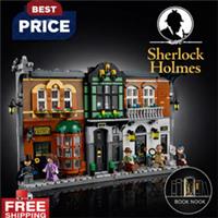 Icons 10351 Sherlock Holmes Book Nook Building Set ⭐1359 PCS New | W/ 5 Figures⭐