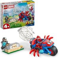 LEGO Marvel Spidey on his Motorcycle vs. Rhino Set