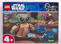 LEGO Star Wars 75443 Grogus Homestead 107pcs Baby Yoda Sealed New Box Shows Wear
