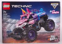 LEGO Technic 42220 Monster Jam Sparkle Smash Pull-Back Truck 243pcs - Sealed New