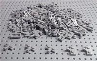 Lego Light Bluish Grey 1x2 Plate with Clip (11476) *(Pack of 10) *NEW* Star Wars