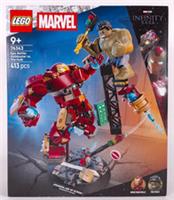 LEGO 76343 Epic Battle Hulkbuster vs The Hulk 413pcs Sealed New - Box Shows Wear