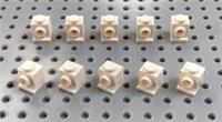 Lego White 1x1 Headlight Brick (4070 / 30069) *(Pack of 10) *NEW *City Star Wars
