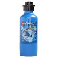 LEGO Jay ZX Ninjago 0.4L Drinking Bottle Blue