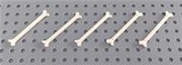 Lego White Long Bone (92691) x5 in a set *NEW Minifigure Accessory