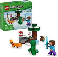 LEGO Minecraft Steves Taiga Adventure 21583 Building Set