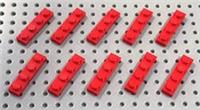 Lego Red 1x4 Plate (3710) *(Pack of 10) BRAND NEW* Space City Star Wars Marvel