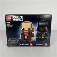 LEGO 40547 Star Wars Brickheadz Obi-Wan Kenobi & Darth Vader - Brand New