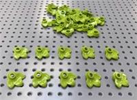 Lego Lime Green Plant Leaf Leaves (32607) x10 in a set *BRAND NEW City Minecraft