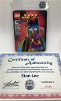 Lego Minifigure Batman of Zur-En-Arrh (SDCC 2014 Exclusive) signed by Stan Lee