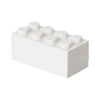 LEGO Mini Box 8 Storage Brick White