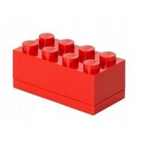 LEGO Mini Box 8 Storage Brick Red