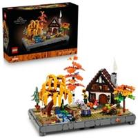 LEGO Icons Autumn Cottage Garden Buildable Construction Set 11372