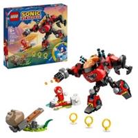 LEGO Knuckles vs. Dr. Eggman Egg Crusher Mech 7705 Construction Toys for Kids