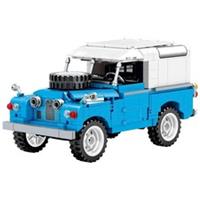 Land Rovered Building Block Set Retro Defender Car Model Toy Super Off-Road Kid