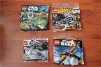 LEGO STAR WARS POLY BAG SETS 30054, 30278, 30274 & 30056.
