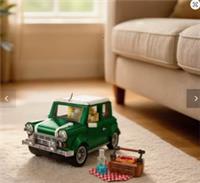 New Mini Cooper 10242 Creator Expert Moc 1077pcs Plus Figures, Stickers