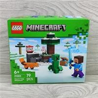 LEGO Minecraft Steve's Taiga Adventure 21583 Set 79pcs Age 6+ Steve Creeper