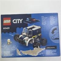 LEGO City Rides Police Truck Toy Vehicle Set for Kids 5+ 60481
