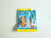 Lego City Ice Adventure Paper Bag Set 952412 - Polybag Husky Arctic Snow Man