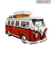 Creator Expert Volkswagen T1 Camper Van VW VDUB Red Building Kit Retired Set