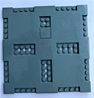 Lego 69958 Brick Modified 16 x 16 x 2/3 With 1 x 4 And 2 x 4 Indentations