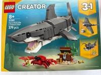 LEGO 31381 Fierce Shark with a Treasure Chest Brand New