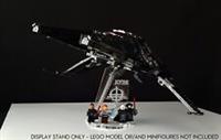 Display stand 3D-ENGV angled for Lego 75336 -Inquisitor Transport Scythe (A1075)