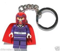 Lego Marvel Superheroes X-Men Magneto Key Ring/Key Chain 76022 Brand New
