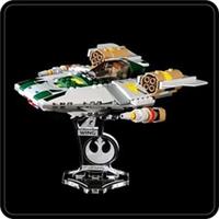 Display stand angled for Lego 75150 A-Wing Starfighter Star Wars (A1085)