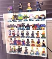 Lego Dimensions Mini Figure Dolls Shelved Display Stand Unit Box Case