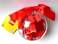Lego 853344 Bauble Filled with Red Bricks New with Tags