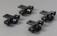LEGO Train Buffer / Connector x4 w/Sealed Magnets 91994 29085c01 Magnetic Joiner