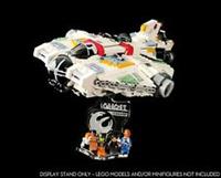 Display stand 3D-ENGV angled for Lego 75357 Ghost II+ minifigures slots (A1101)