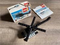 Vintage Lego Police Helicopter ~ 618 ~ Boxed
