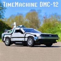 1872PCS Icons Technical Car Back to the Future Time Machine Fit 10300 Building B