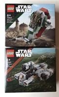LEGO Star Wars Razor Crest Mandalorian 75321 & Boba Fett's Starship 75344 BNIB
